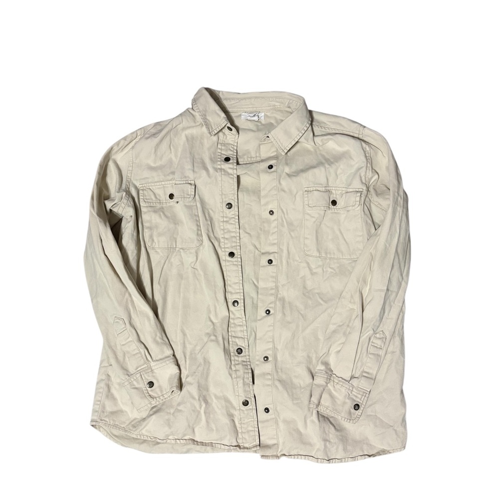 Womans Light Tan Shirt Jacket